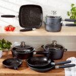 BergHOFF's Grill Pan, Saucepot, Sauce Pans, Frying Pan, Saute Pan