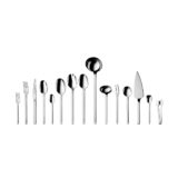 BergHOFF's Range of silver cutlery in a line