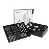 BergHOFF's Opened cutlery set with box behind