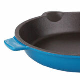 BergHOFF's Neo cast iron grill pan blue