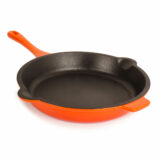 BergHOFF's Neo cast iron grill pan orange