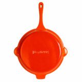 BergHOFF's Neo cast iron grill pan orange