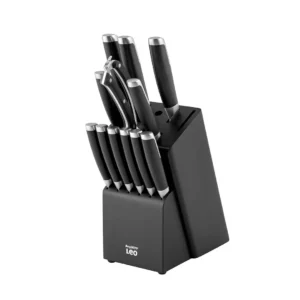 15-pc knife block set Graphite