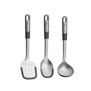 3-pc utensil set Graphite