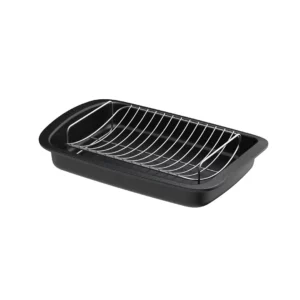 Roaster non-stick with removable rack Graphite 42x28cm