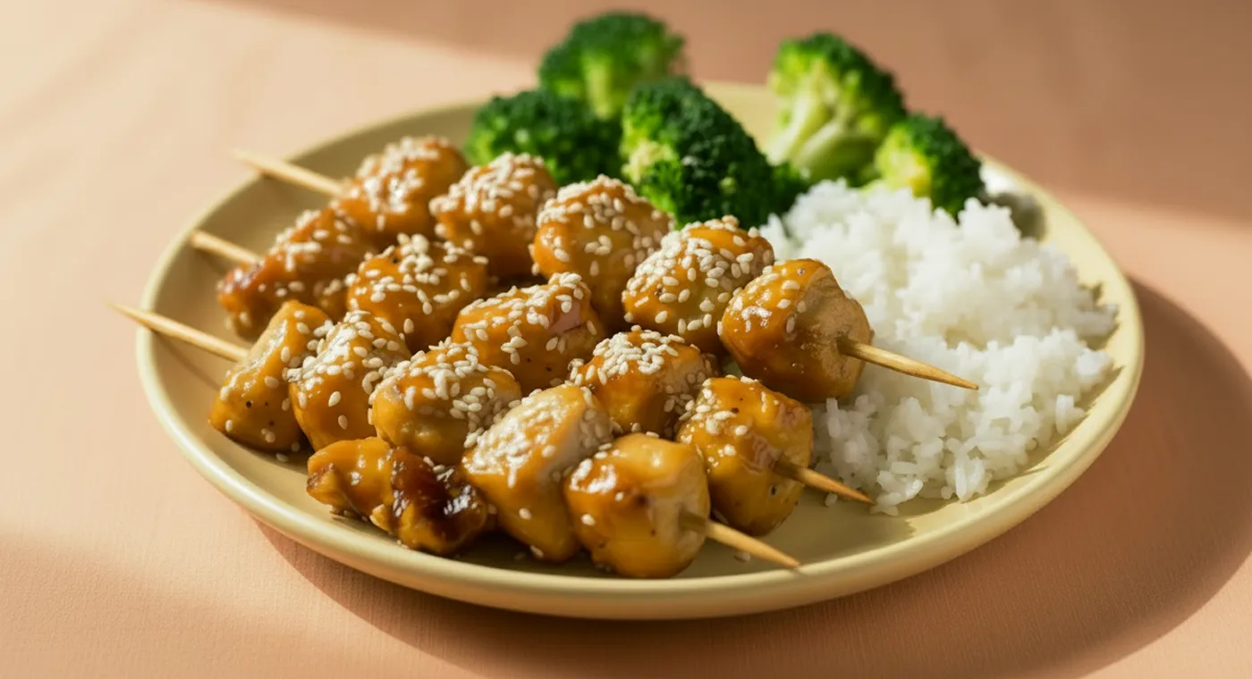 Bang Bang Chicken Skewers (Sichuan-inspired)