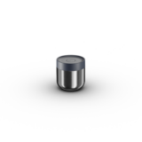 BergHOFF Nommie 0.35L insulated food jar in Steel & Navy