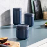 Navy leakproof insulated lunch jar
