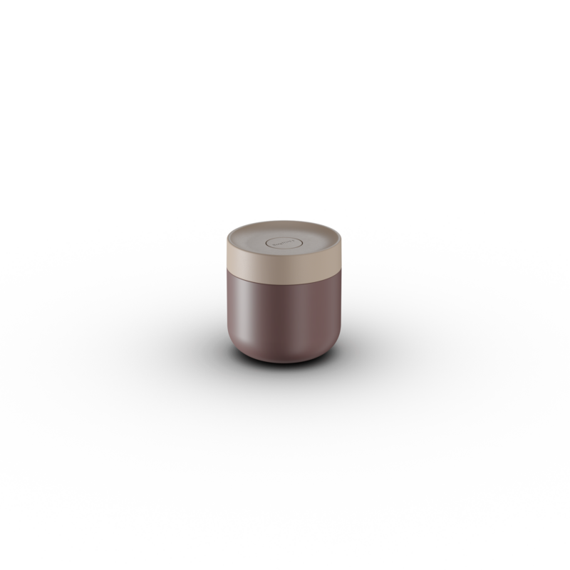 BergHOFF Nommie 0.35L insulated food jar in Aubergine & Sand