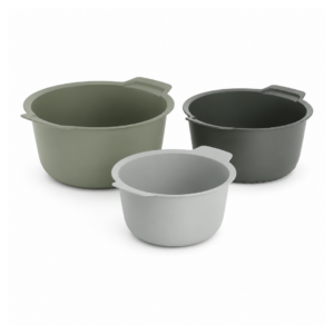 BergHOFF 3-piece mixing bowl and colander set