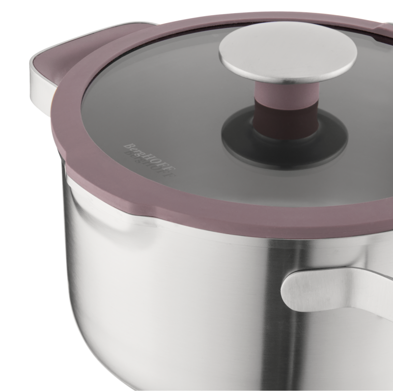 Elements covered cookware Aubergine