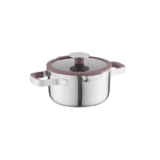 BergHOFF Elements 18cm covered casserole with glass lid