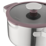 Elements covered cookware Aubergine