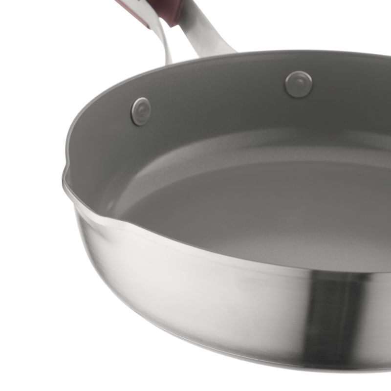 Elements non-stick pan cooking surface