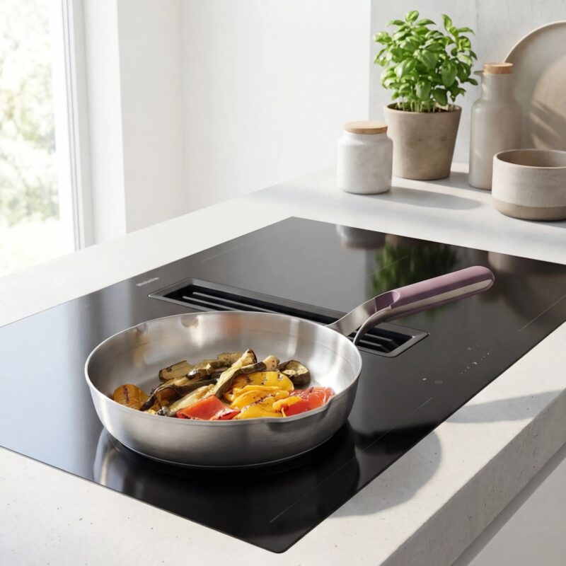 BergHOFF Elements Essentials Cookware Set - 7 Piece - Aubergine - view 6