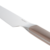 Aubergine chef's knife stainless steel blade
