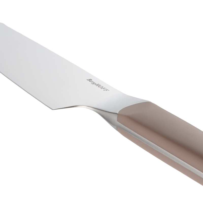 Aubergine chef's knife stainless steel blade