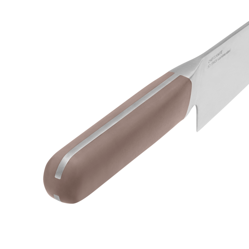 Elements chef's knife handle detail