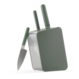 Khaki knife storage block wide slots
